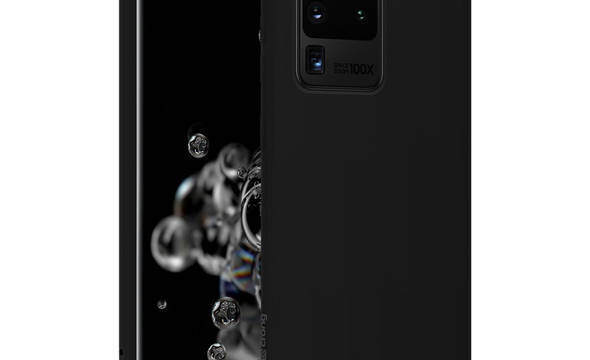Crong Color Cover - Etui Samsung Galaxy S20 Ultra (czarny) - zdjęcie 4