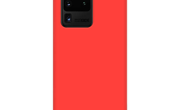 Crong Color Cover - Etui Samsung Galaxy S20 Ultra (czerwony) - zdjęcie 6
