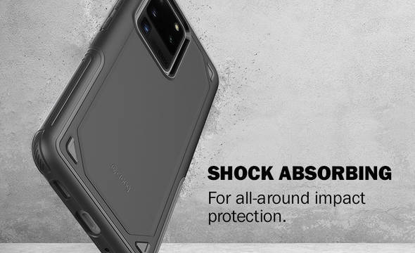 Crong Defender Case - Etui Samsung Galaxy S20+ (czarny) - zdjęcie 4